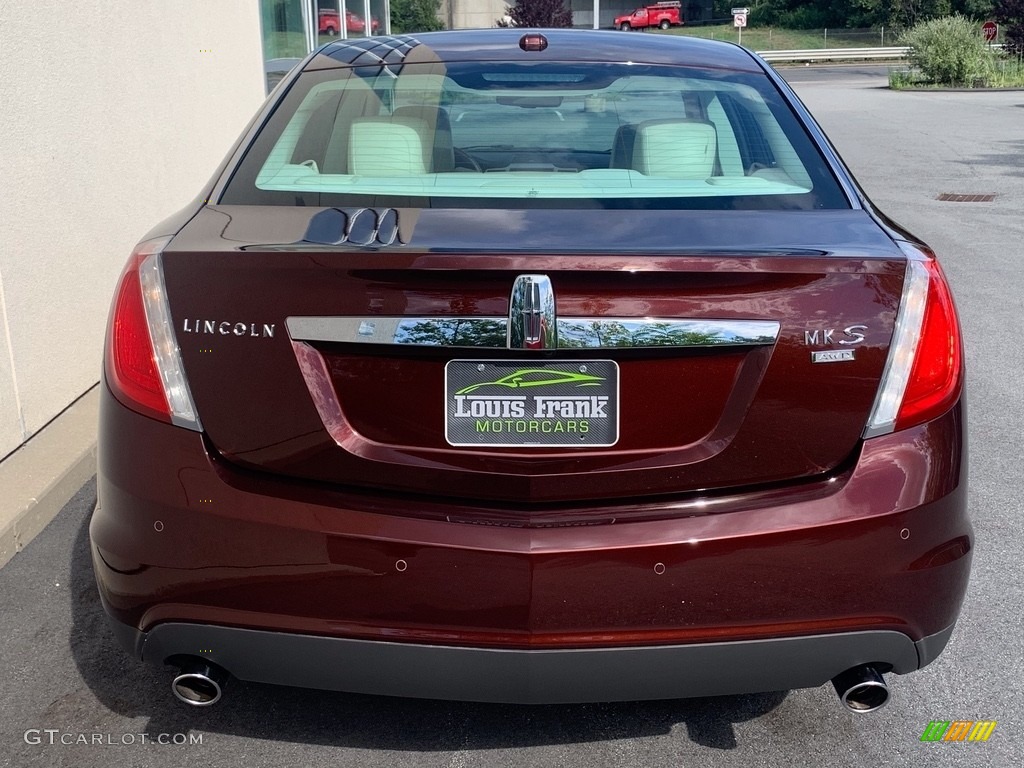 2009 MKS AWD Sedan - Cinnamon Metallic / Cashmere photo #135