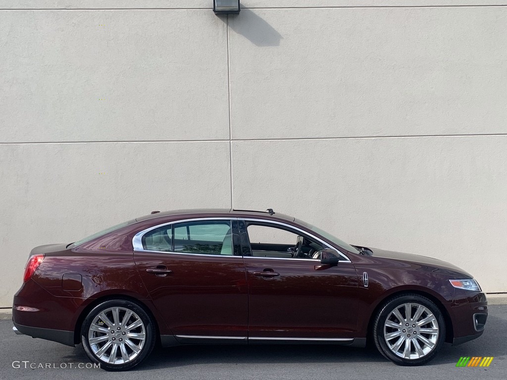 2009 MKS AWD Sedan - Cinnamon Metallic / Cashmere photo #136