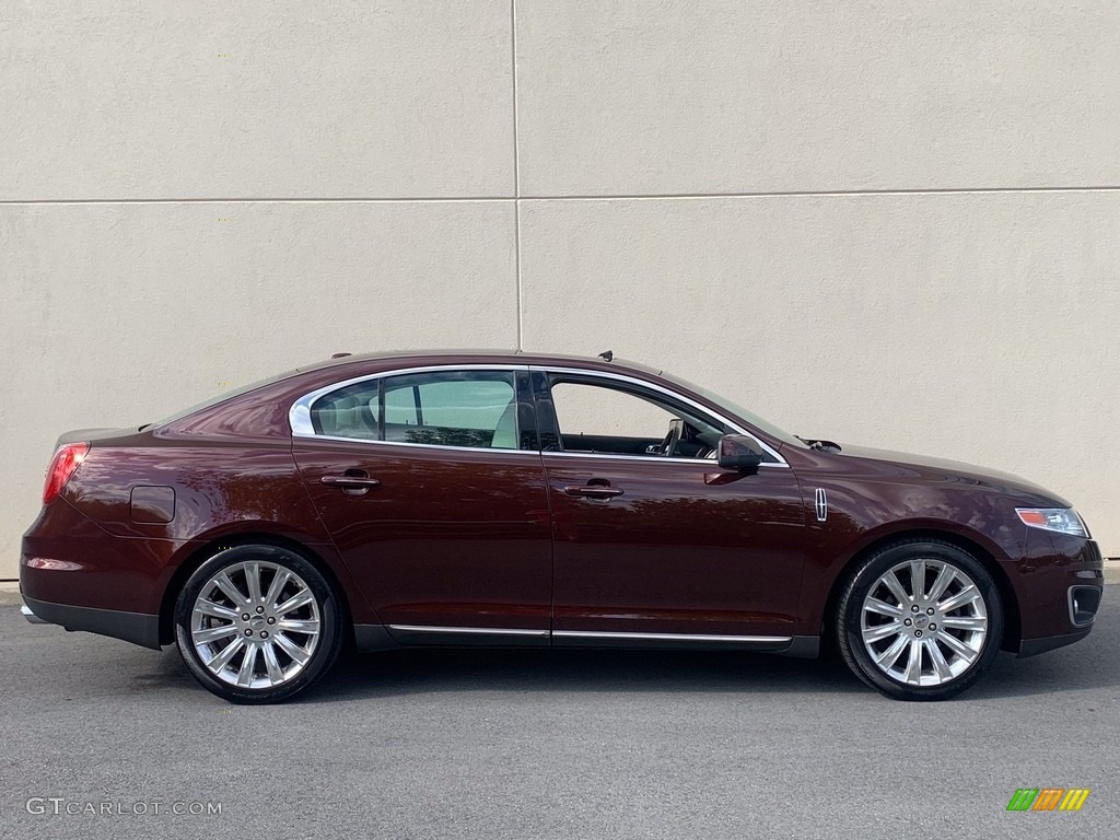 2009 MKS AWD Sedan - Cinnamon Metallic / Cashmere photo #137
