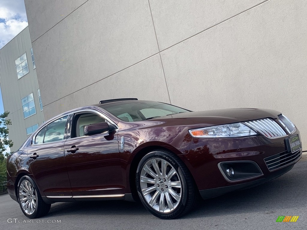 2009 MKS AWD Sedan - Cinnamon Metallic / Cashmere photo #142