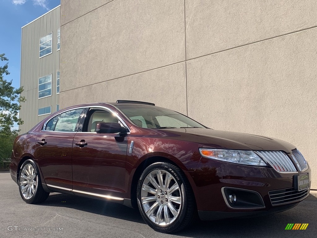 2009 MKS AWD Sedan - Cinnamon Metallic / Cashmere photo #150