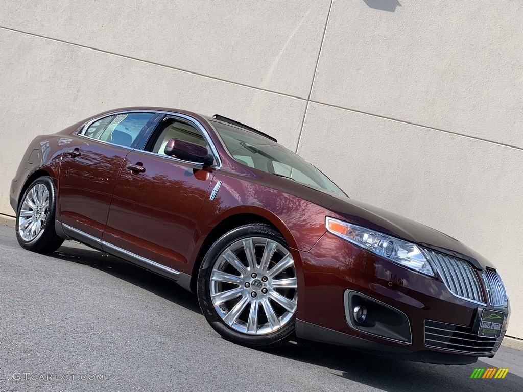 2009 MKS AWD Sedan - Cinnamon Metallic / Cashmere photo #158