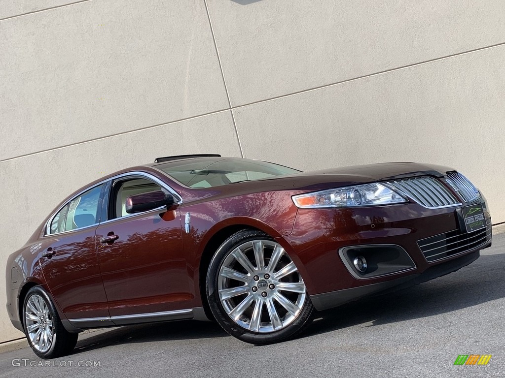 2009 MKS AWD Sedan - Cinnamon Metallic / Cashmere photo #159
