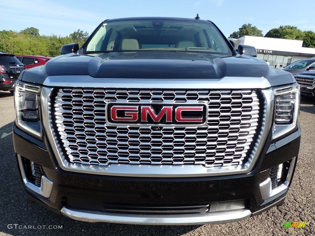 2021 Yukon Denali 4WD - Onyx Black / Teak/­Light Shale photo #2