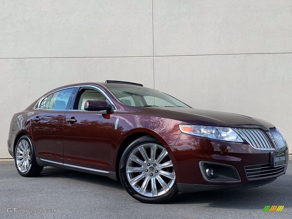 2009 MKS AWD Sedan - Cinnamon Metallic / Cashmere photo #160