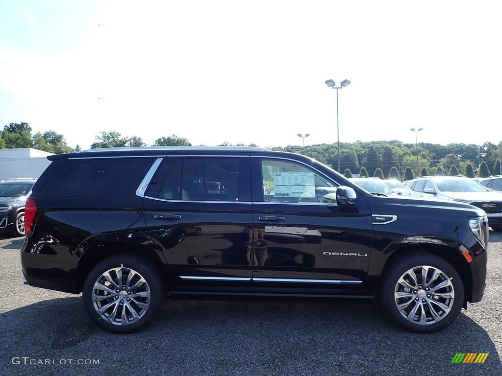 Onyx Black 2021 GMC Yukon Denali 4WD Exterior Photo #139141706