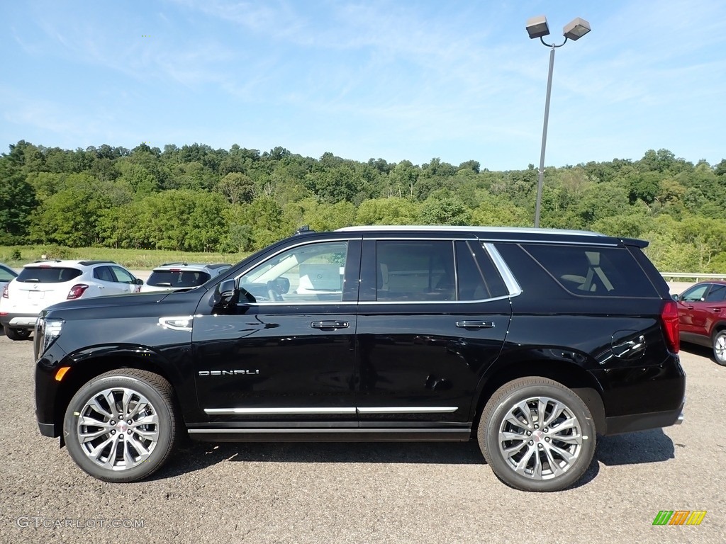 Onyx Black 2021 GMC Yukon Denali 4WD Exterior Photo #139141809
