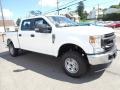 Oxford White - F250 Super Duty XL Crew Cab 4x4 Photo No. 8