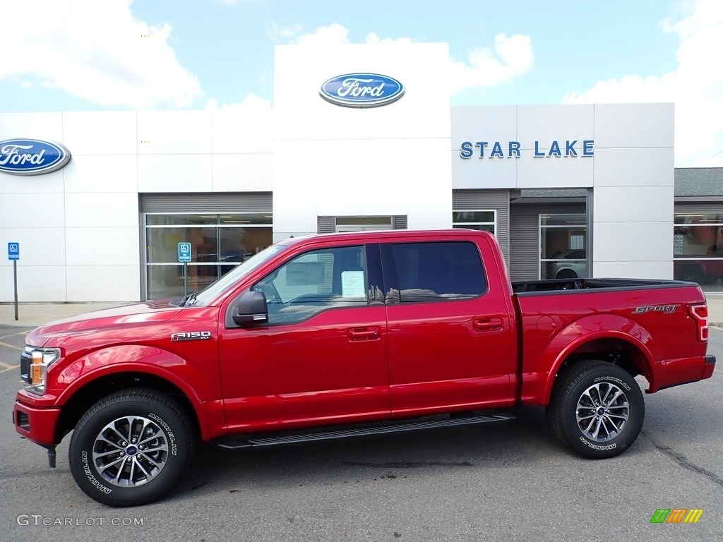 Rapid Red Ford F150