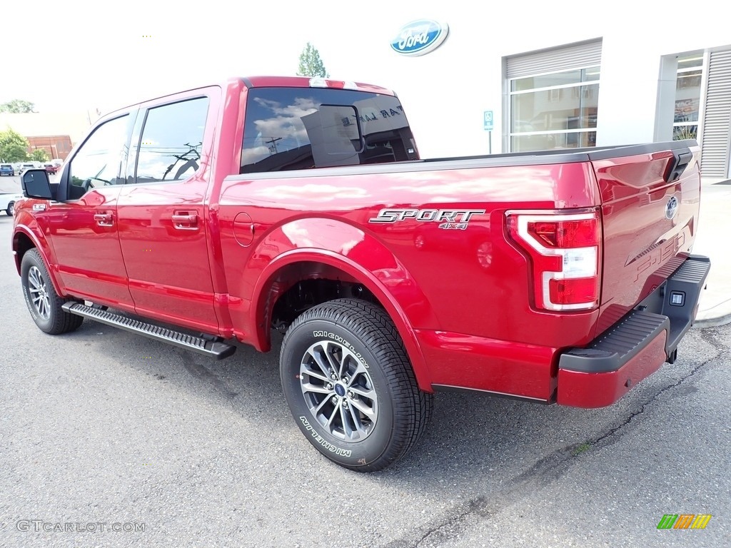 2020 F150 XLT SuperCrew 4x4 - Rapid Red / Black photo #3