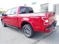 2020 Rapid Red Ford F150 XLT SuperCrew 4x4  photo #3