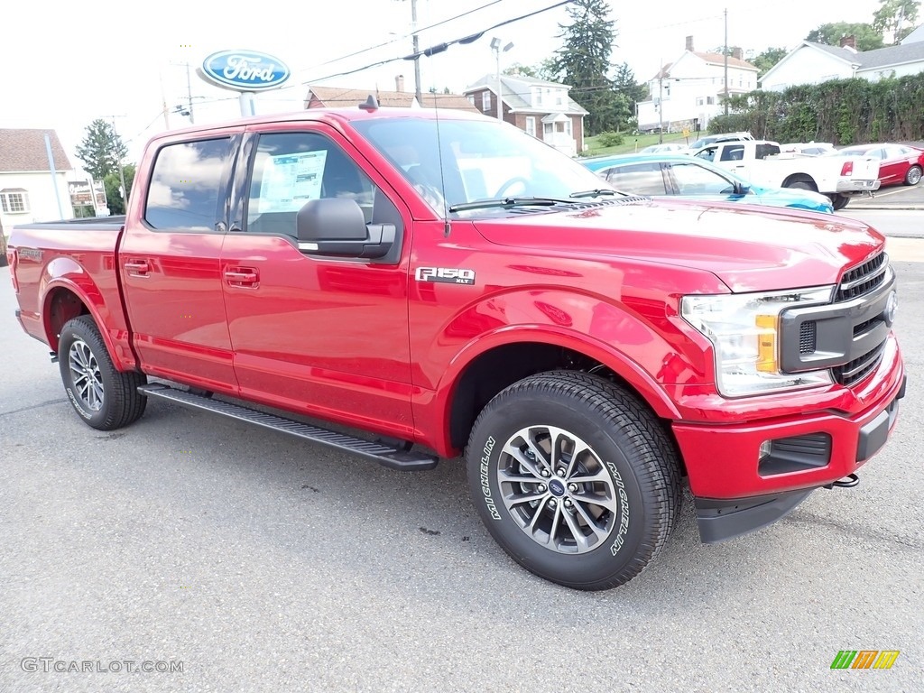 Rapid Red 2020 Ford F150 XLT SuperCrew 4x4 Exterior Photo #139143197