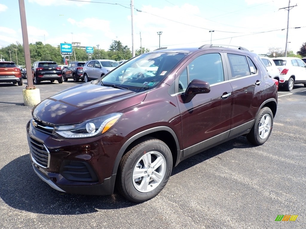 Black Cherry 2020 Chevrolet Trax LT AWD Exterior Photo #139143293