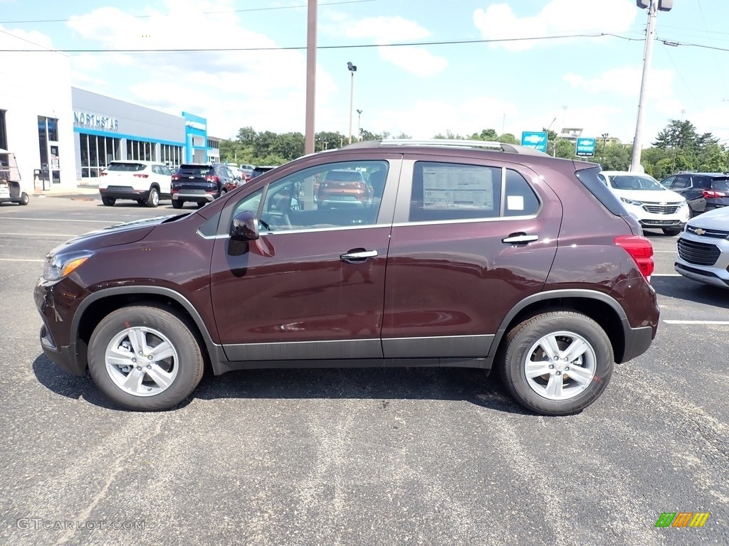 Black Cherry 2020 Chevrolet Trax LT AWD Exterior Photo #139143311