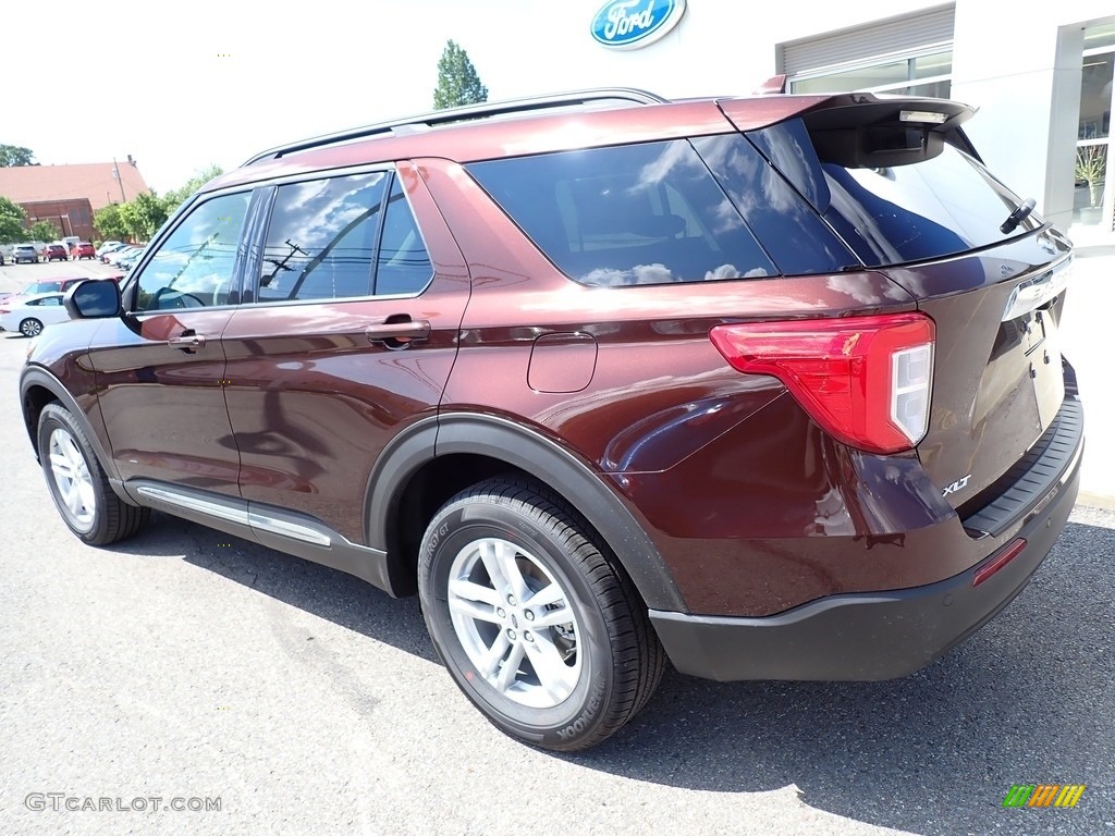 2020 Explorer XLT 4WD - Rich Copper Metallic / Ebony photo #3