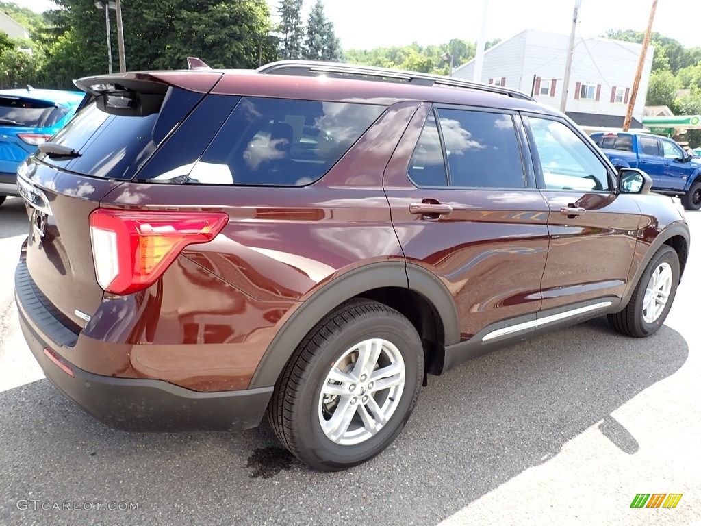 2020 Explorer XLT 4WD - Rich Copper Metallic / Ebony photo #6