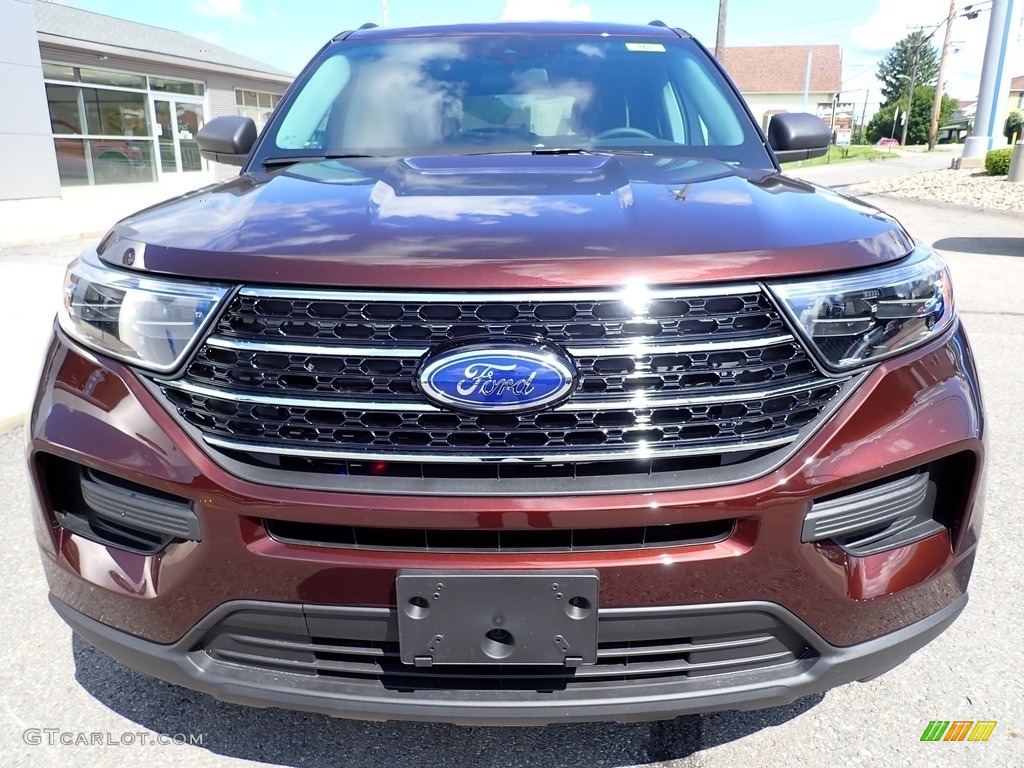 2020 Explorer XLT 4WD - Rich Copper Metallic / Ebony photo #9