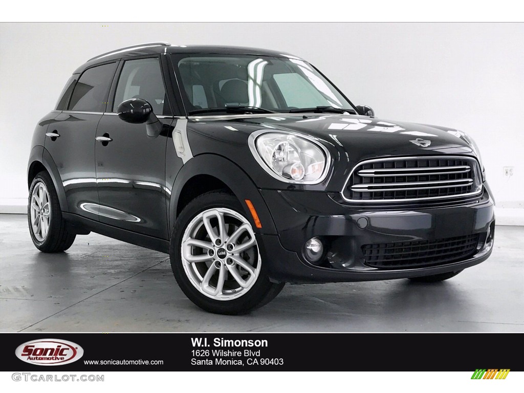 2015 Countryman Cooper - Absolute Black Metallic / Carbon Black photo #1