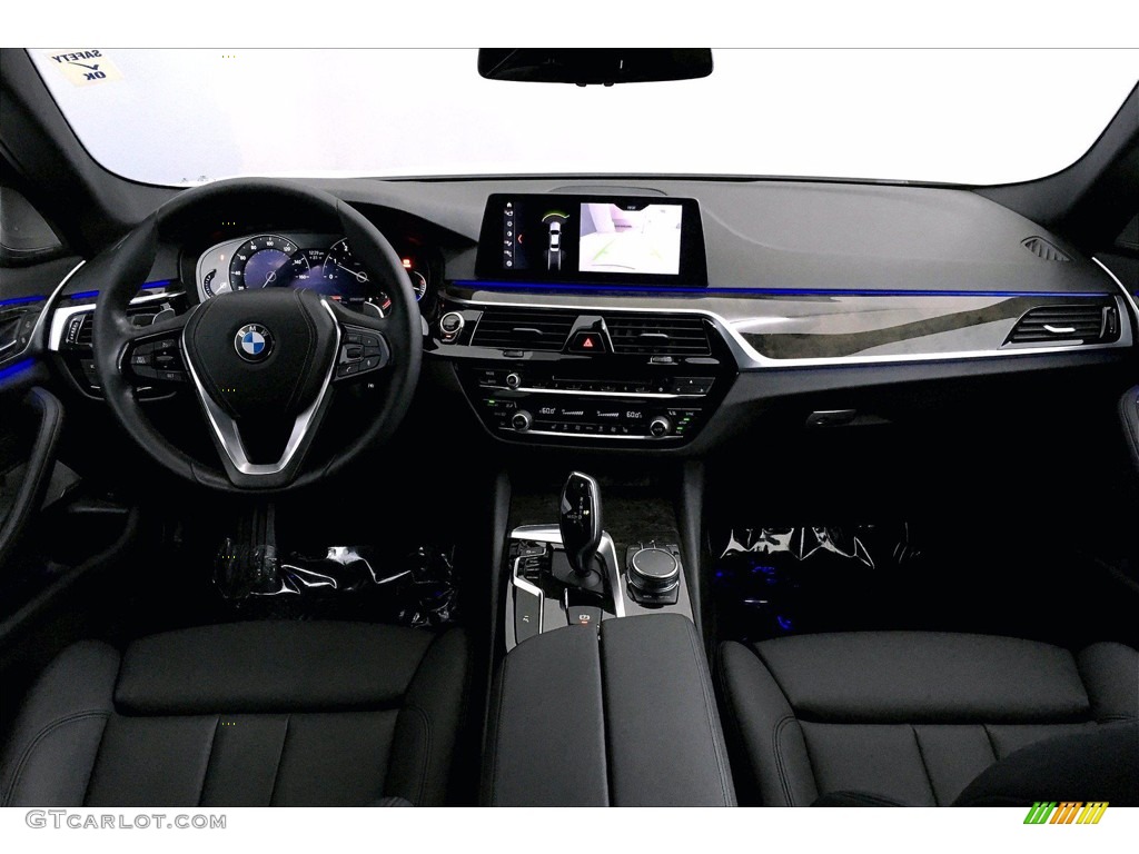 2017 5 Series 530i Sedan - Mineral White Metallic / Black photo #15