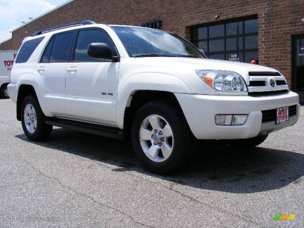 Natural White Toyota 4Runner