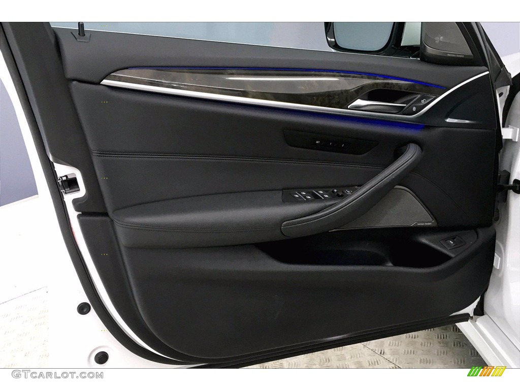 2017 5 Series 530i Sedan - Mineral White Metallic / Black photo #23