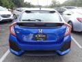 2018 Aegean Blue Metallic Honda Civic EX Hatchback  photo #3