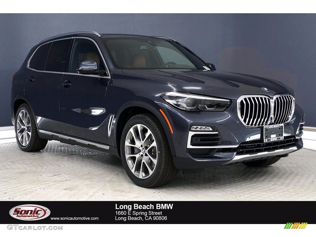 2021 X5 xDrive45e - Arctic Gray Metallic / Cognac photo #1