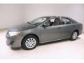 2013 Cypress Green Metallic Toyota Camry LE  photo #3