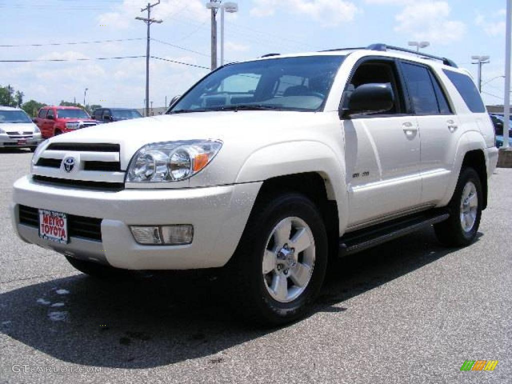 2004 4Runner SR5 4x4 - Natural White / Stone photo #7