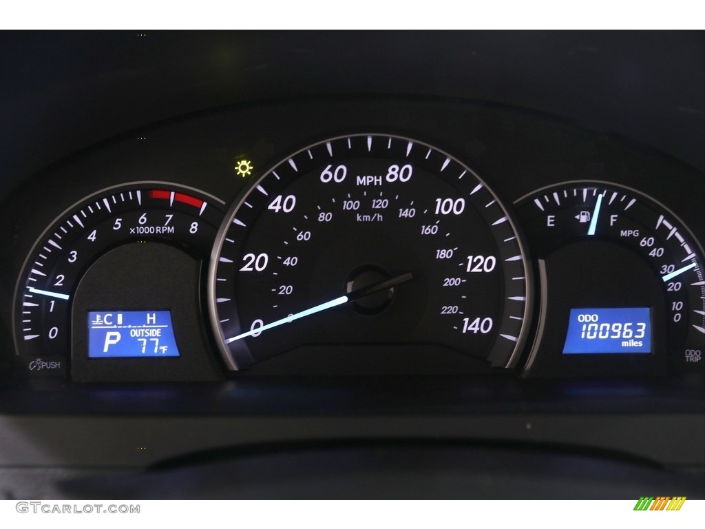 2013 Camry LE - Cypress Green Metallic / Ivory photo #8