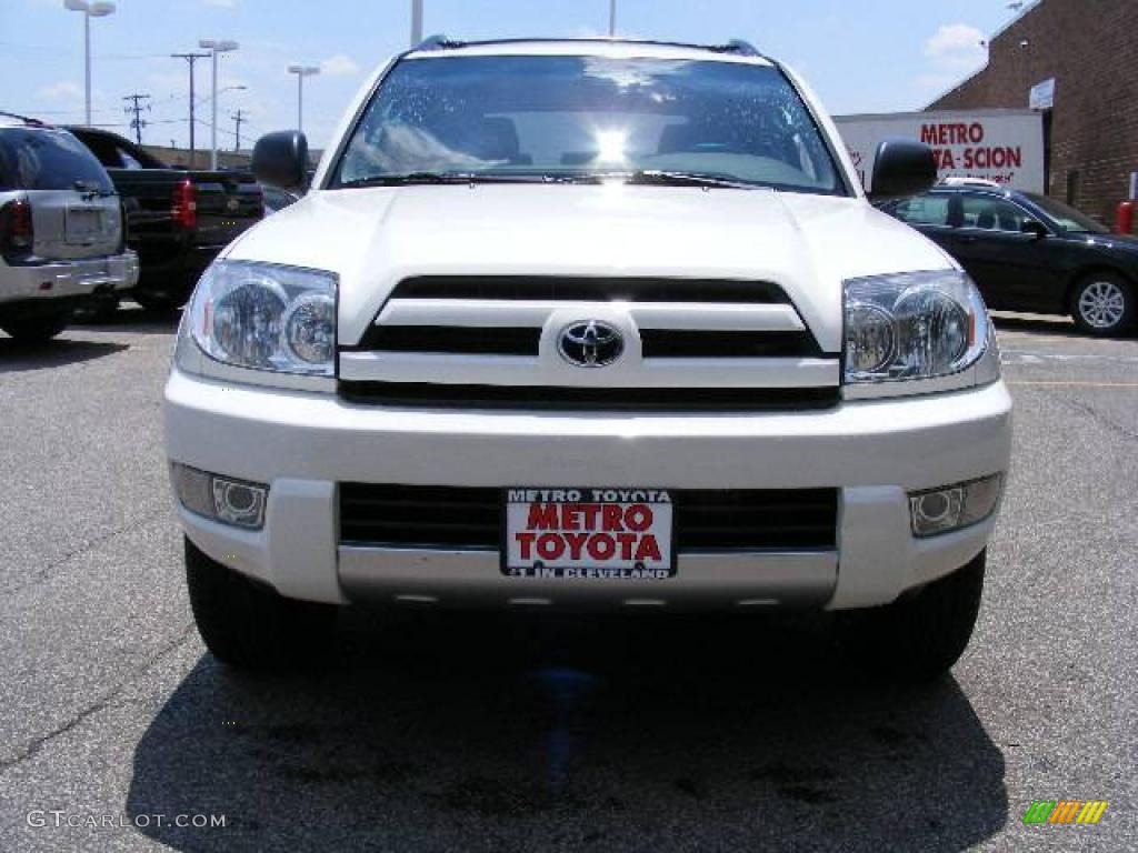 2004 4Runner SR5 4x4 - Natural White / Stone photo #8