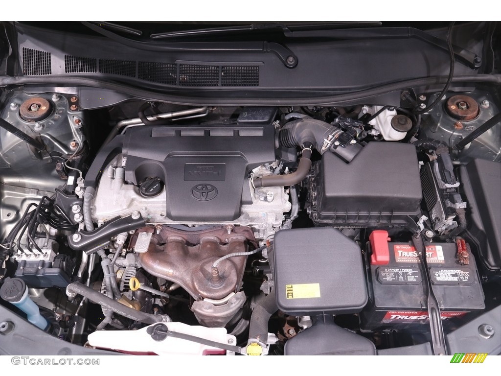 2013 Camry LE - Cypress Green Metallic / Ivory photo #21