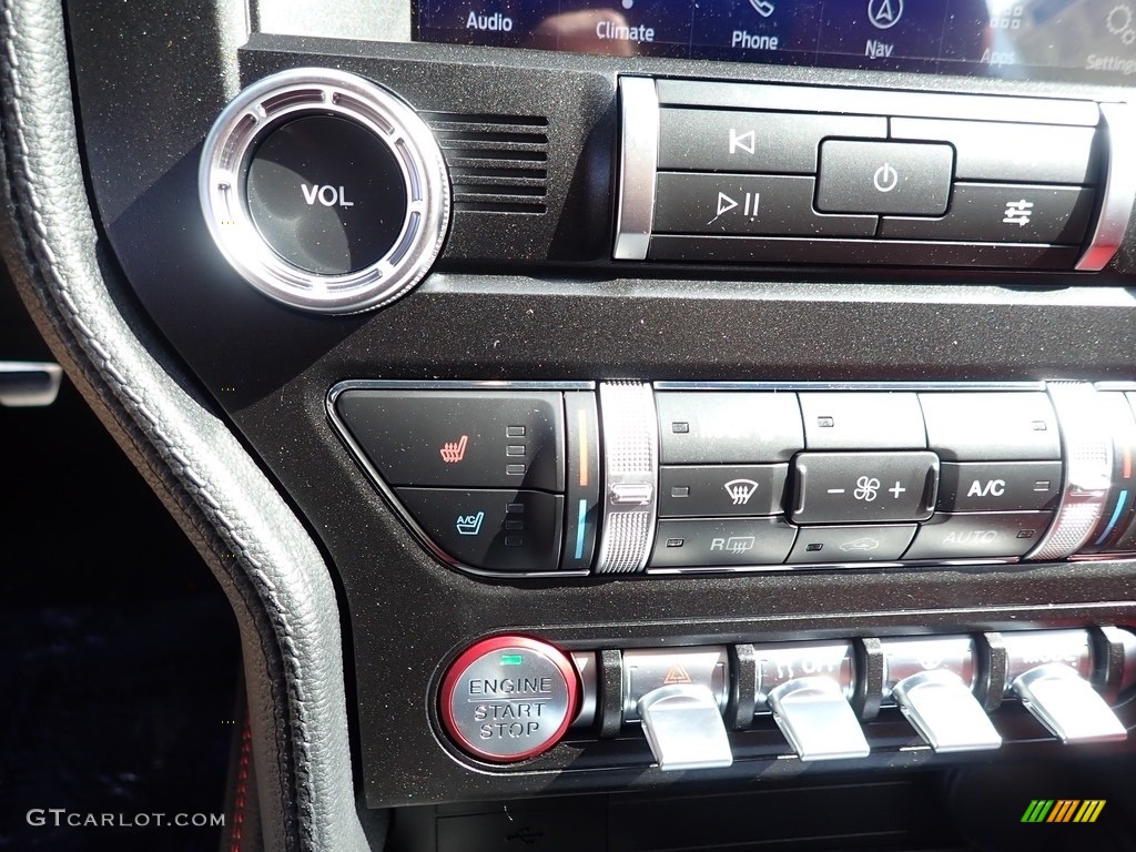 2020 Ford Mustang GT Premium Convertible Controls Photos