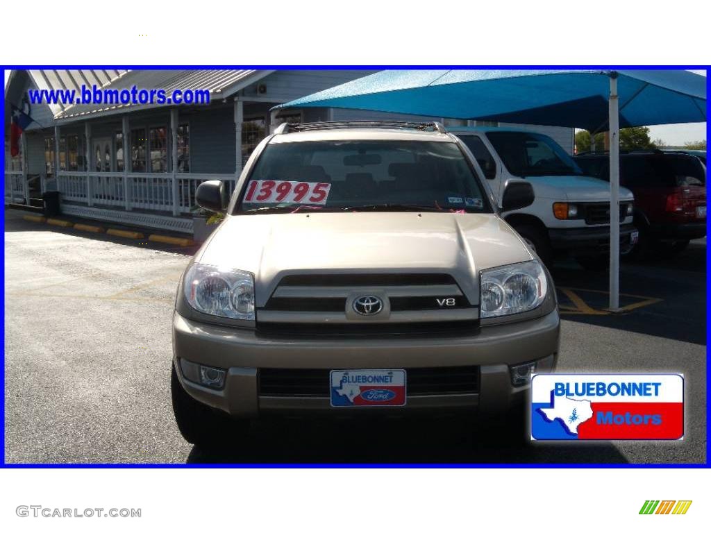 2004 4Runner SR5 - Dorado Gold Pearl / Taupe photo #2