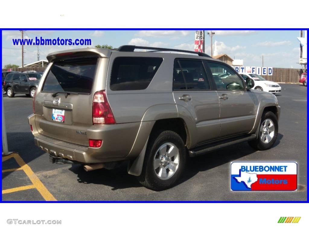 2004 4Runner SR5 - Dorado Gold Pearl / Taupe photo #3