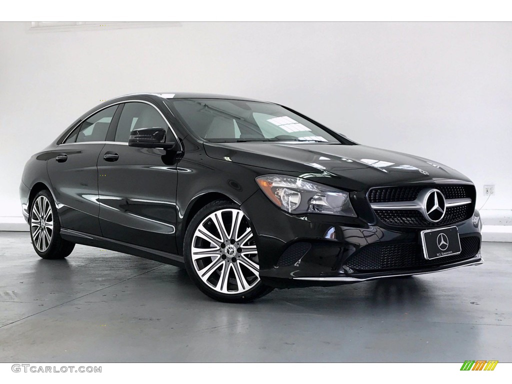 Night Black 2019 Mercedes-Benz CLA 250 4Matic Coupe Exterior Photo #139147682