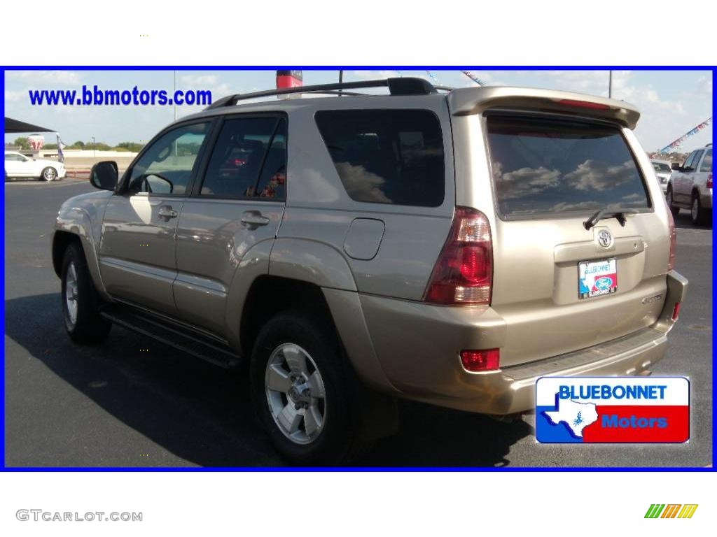 2004 4Runner SR5 - Dorado Gold Pearl / Taupe photo #5