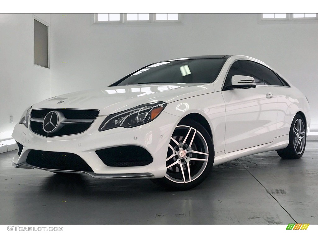 Polar White 2017 Mercedes-Benz E 400 Coupe Exterior Photo #139148480