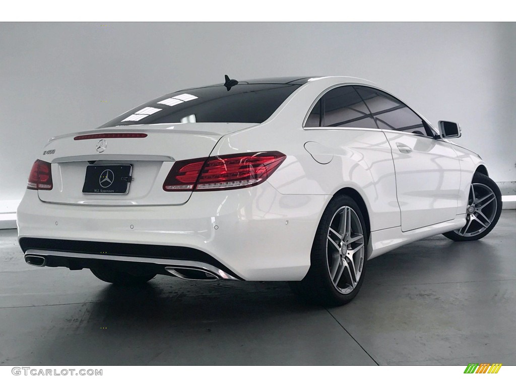 Polar White 2017 Mercedes-Benz E 400 Coupe Exterior Photo #139148540