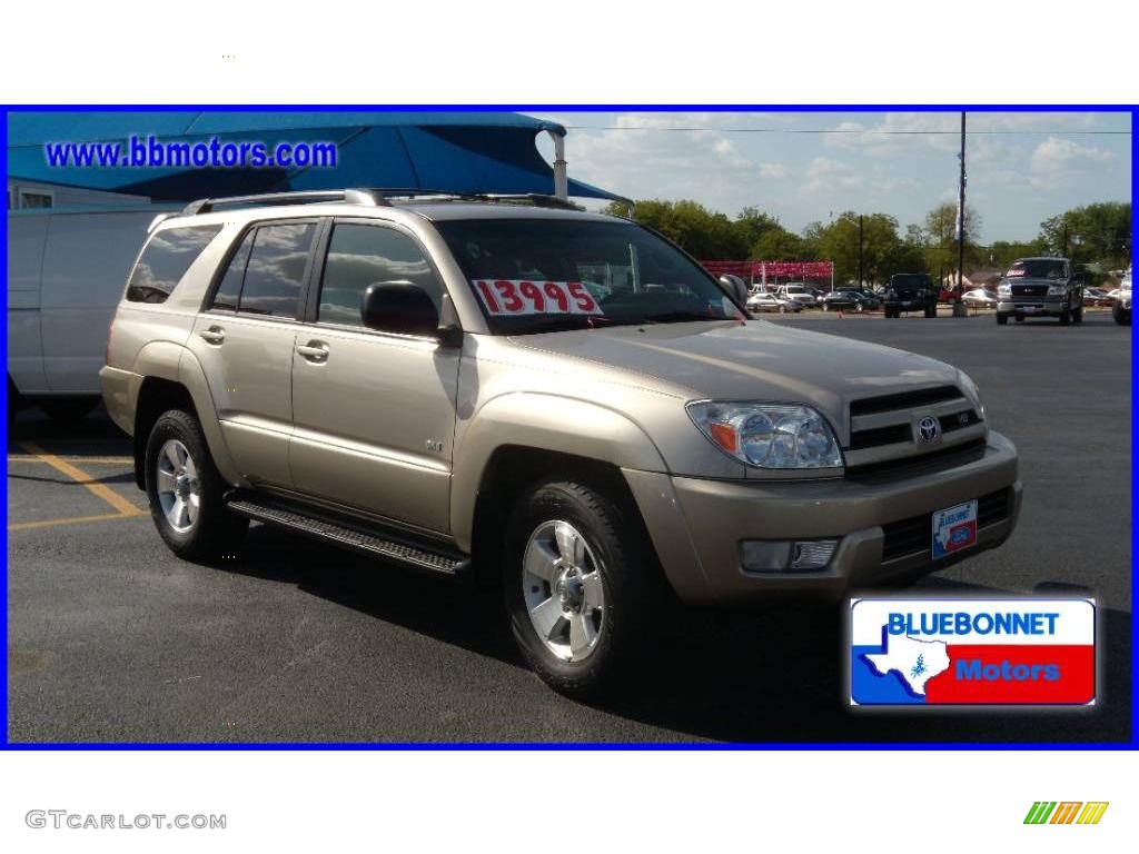 2004 4Runner SR5 - Dorado Gold Pearl / Taupe photo #12