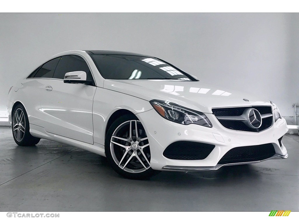 Polar White 2017 Mercedes-Benz E 400 Coupe Exterior Photo #139148822