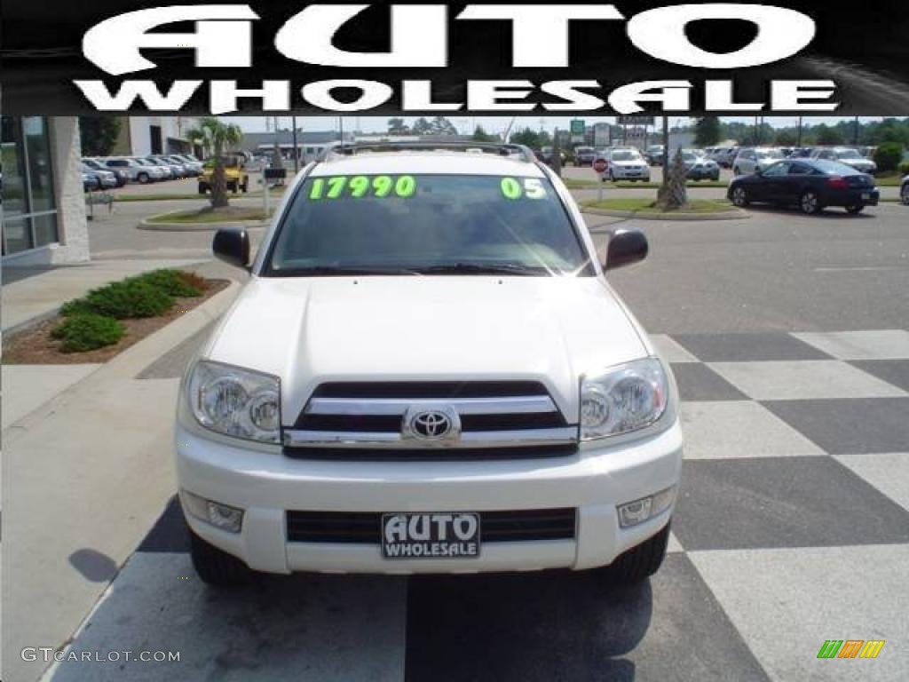 2005 4Runner SR5 - Natural White / Stone photo #2