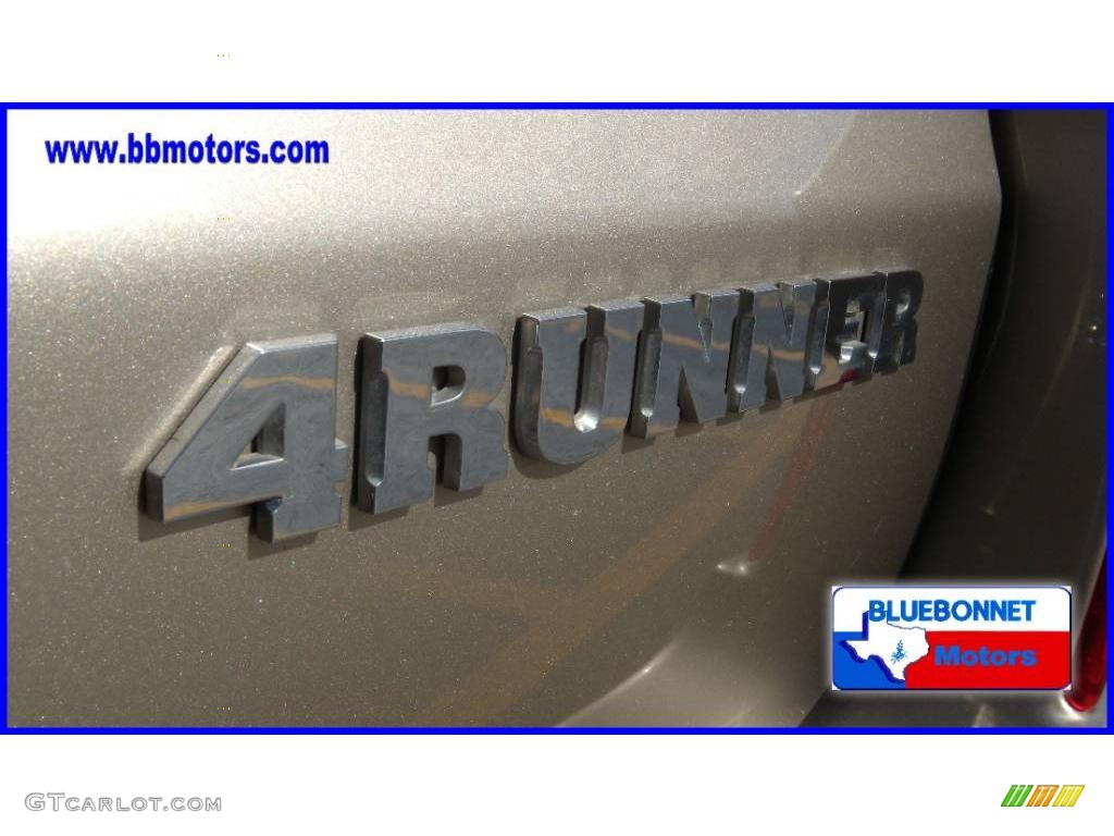 2004 4Runner SR5 - Dorado Gold Pearl / Taupe photo #13