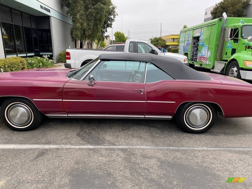 Roxena Red 1975 Cadillac Eldorado Convertible Exterior Photo #139149118