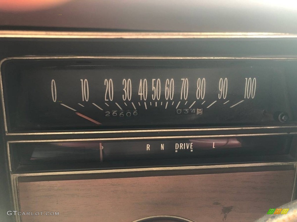 1975 Cadillac Eldorado Convertible Gauges Photo #139149152