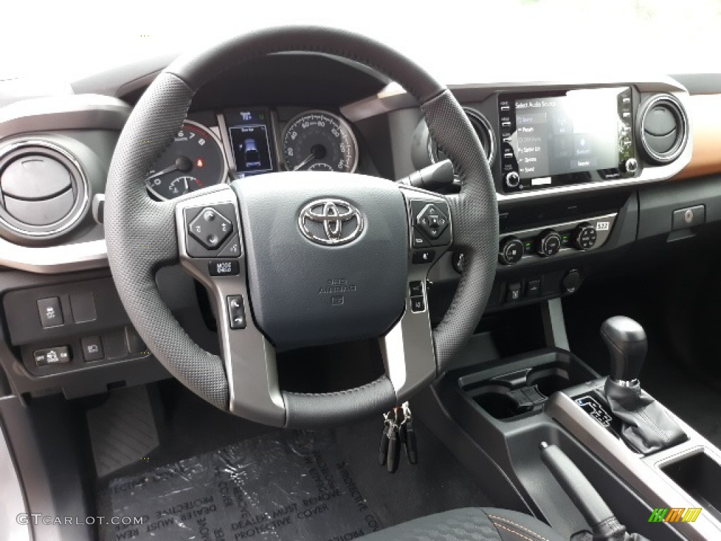 2020 Tacoma SR5 Double Cab 4x4 - Cement / Black photo #23