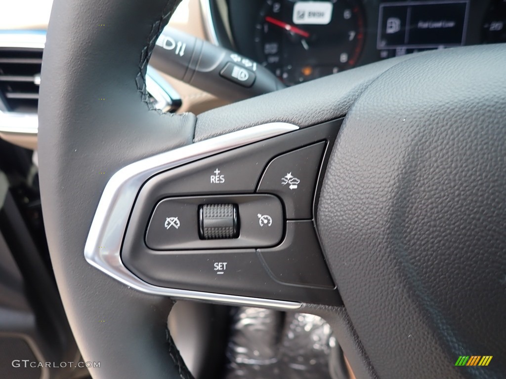 2021 Chevrolet TrailBlazer ACTIV AWD Jet Black/Almond Butter Steering Wheel Photo #139150014