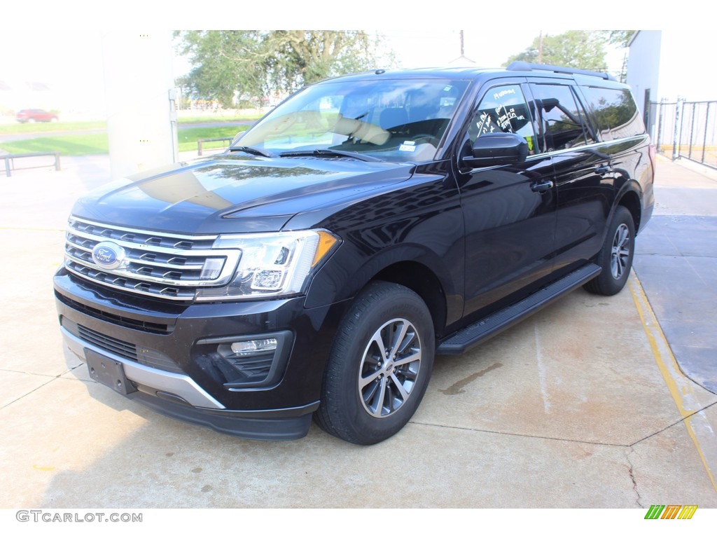 Agate Black Metallic 2019 Ford Expedition XLT Max Exterior Photo #139150370