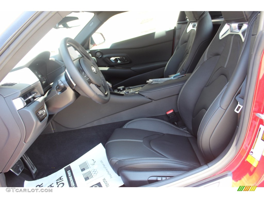 Black Interior 2021 Toyota GR Supra 3.0 Premium Photo #139150751