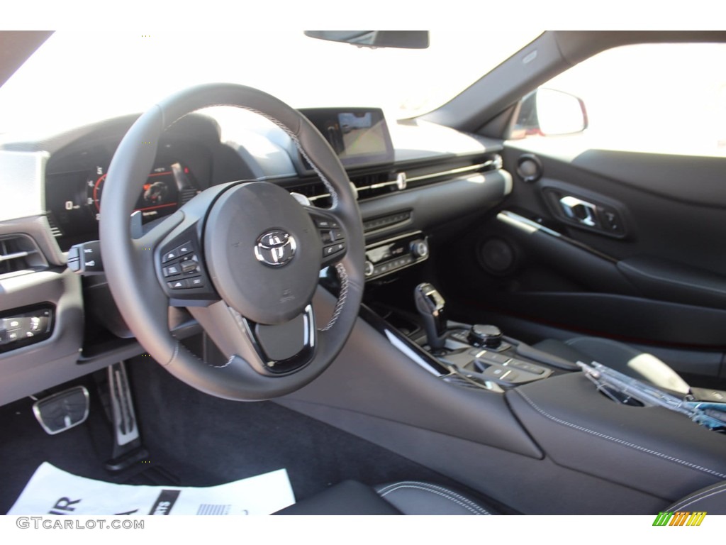 2021 Toyota GR Supra 3.0 Premium Black Dashboard Photo #139150829